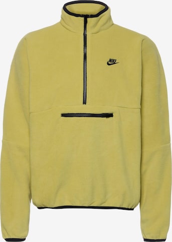 Nike Sportswear Sweatshirt 'Club+ Polar' in Yellow: front