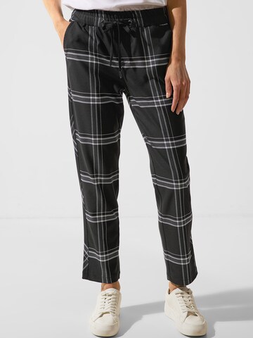 Regular Pantalon STREET ONE en noir : devant