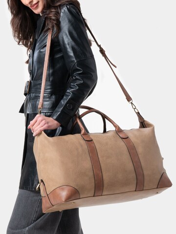Herling Travel Bag 'Frost' in Beige