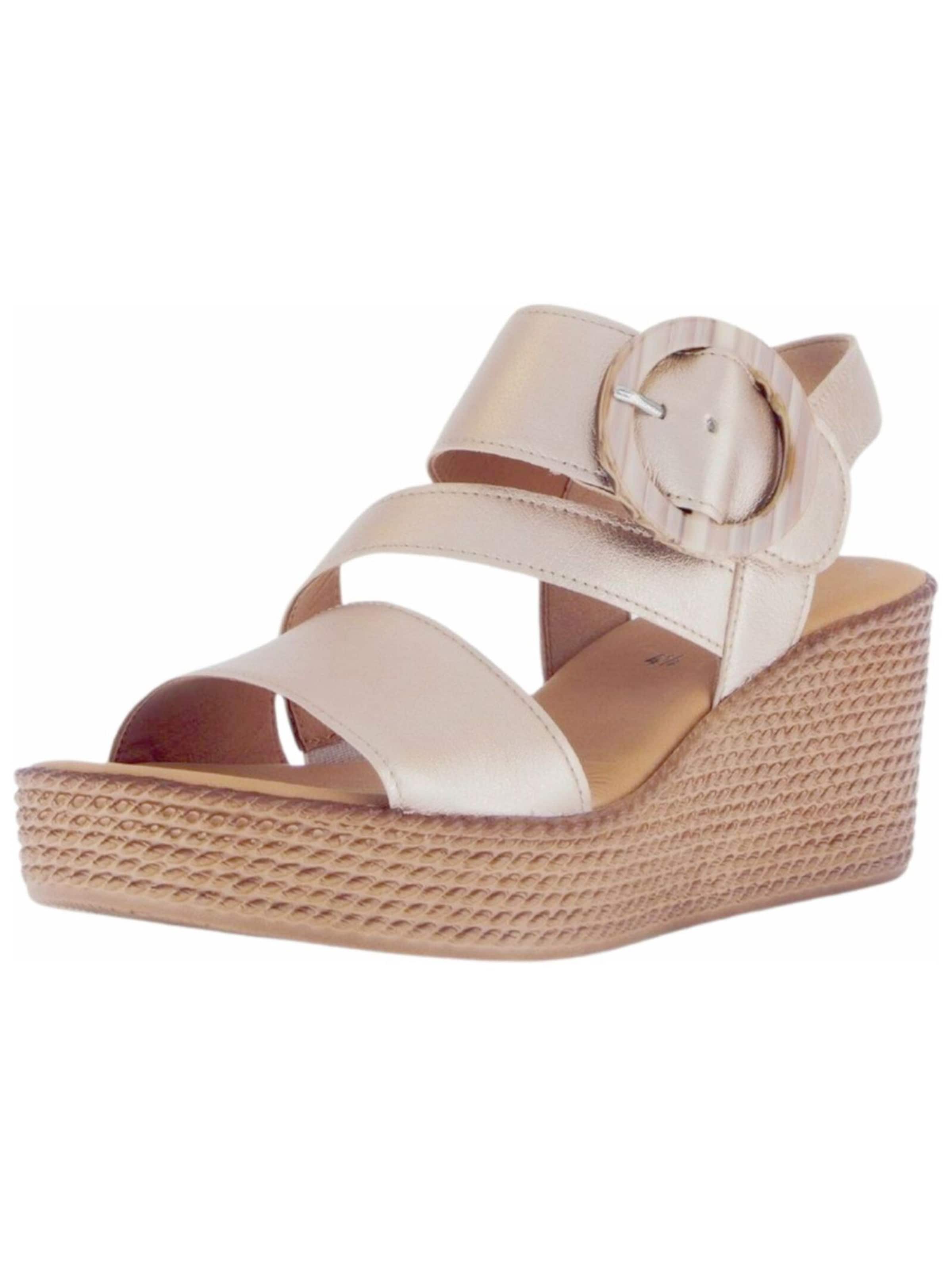 Sandalo di GABOR in beige: frontale