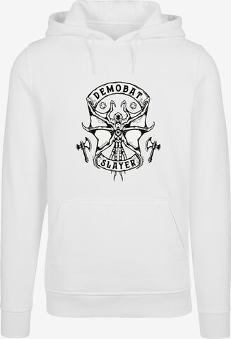 Sweat-shirt F4NT4STIC en blanc : devant