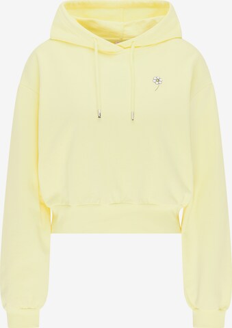MYMO Sweatshirt in Yellow: front