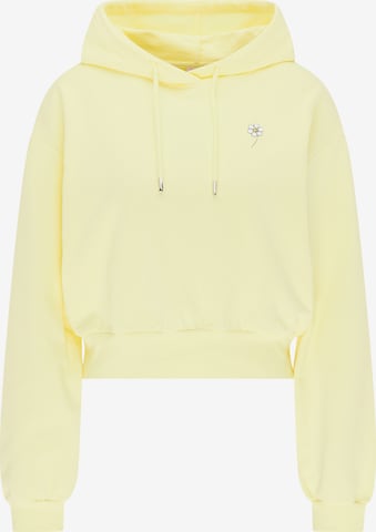 MYMO - Sweatshirt em amarelo: frente
