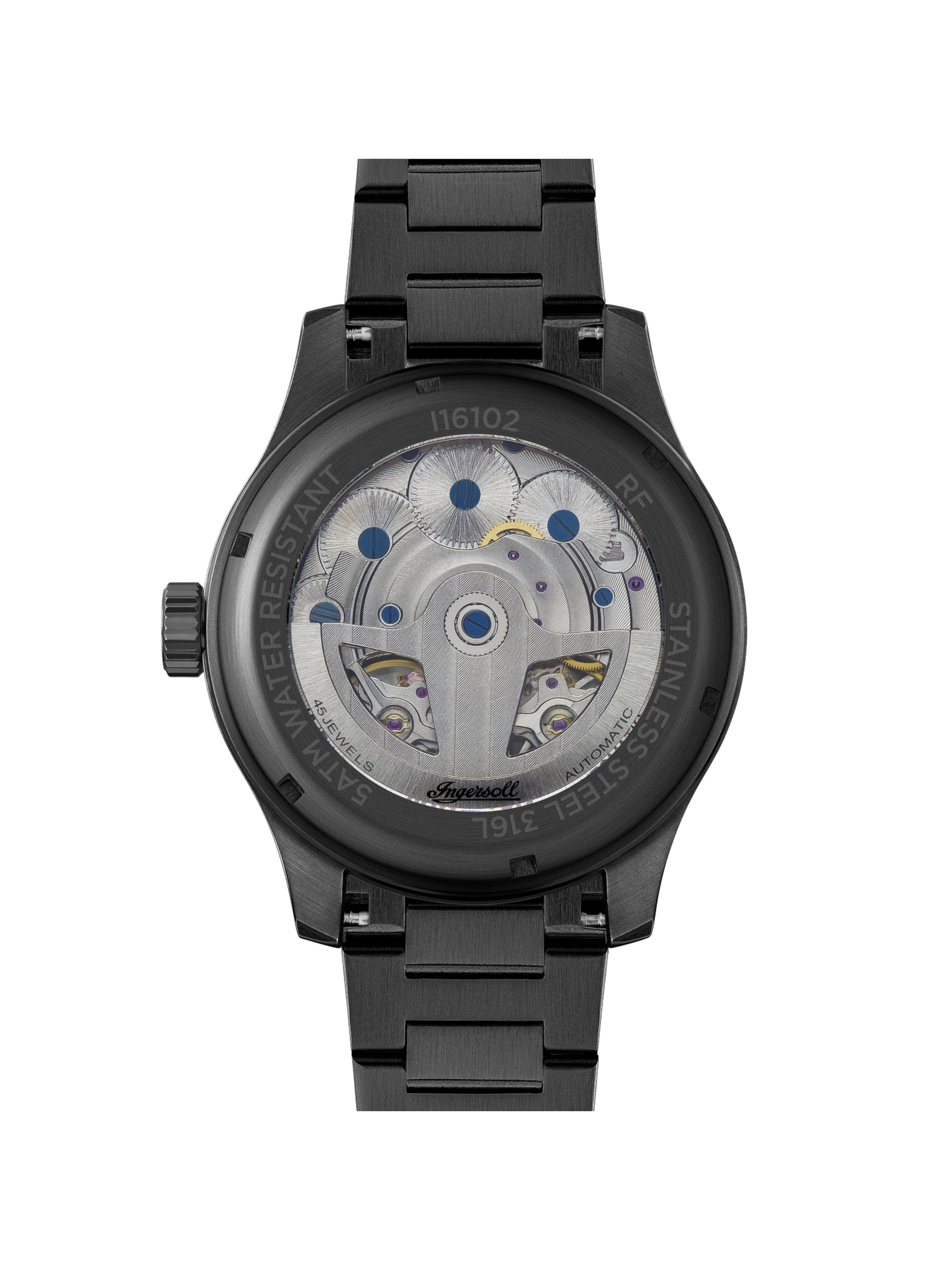 INGERSOLL Uhr  ' The Naismith ' in Schwarz