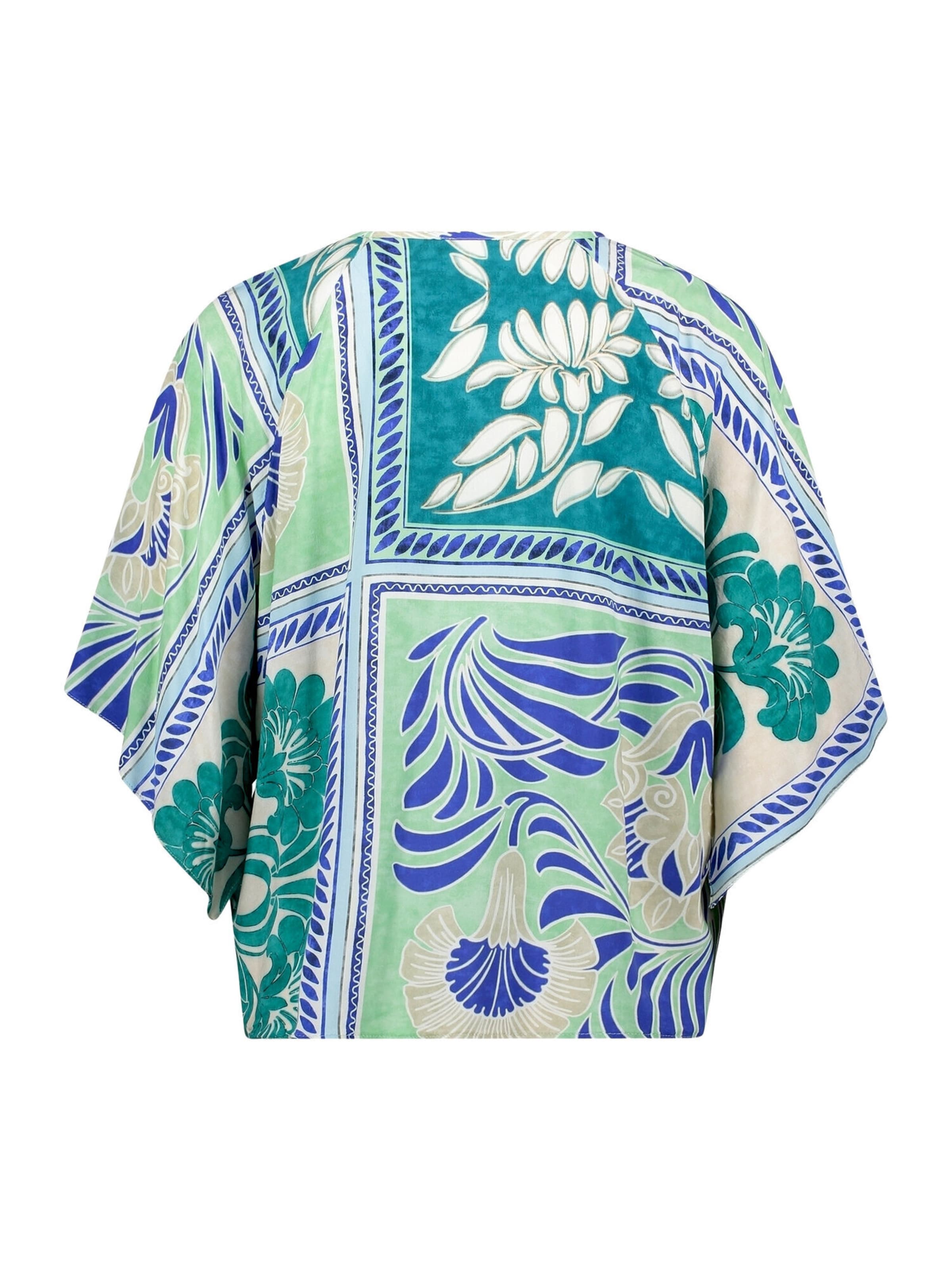 Cartoon Blouse in Groen
