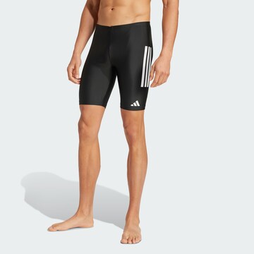 ADIDAS PERFORMANCE Skinny Sportbroek 'Jammer' in Zwart: voorkant