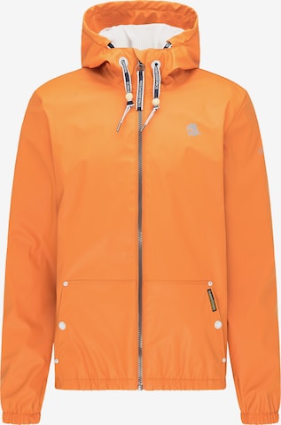 Schmuddelwedda Between-Season Jacket in Orange: front