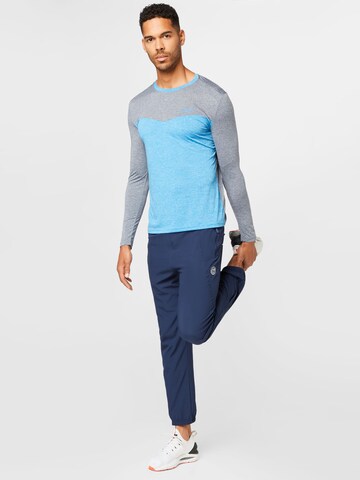 BIDI BADU Tapered Sporthose 'Flinn' in Blau