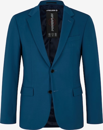 STRELLSON Slim fit Blazer 'Alzer' in Blue: front