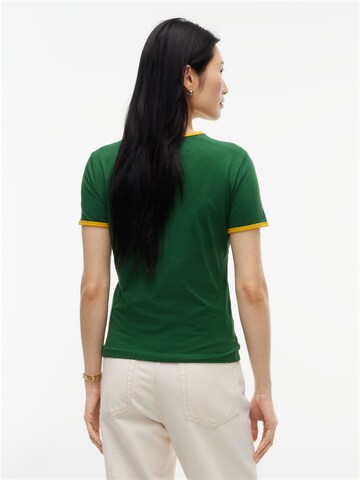 TOMMY HILFIGER - Camiseta 'Varsity' en verde
