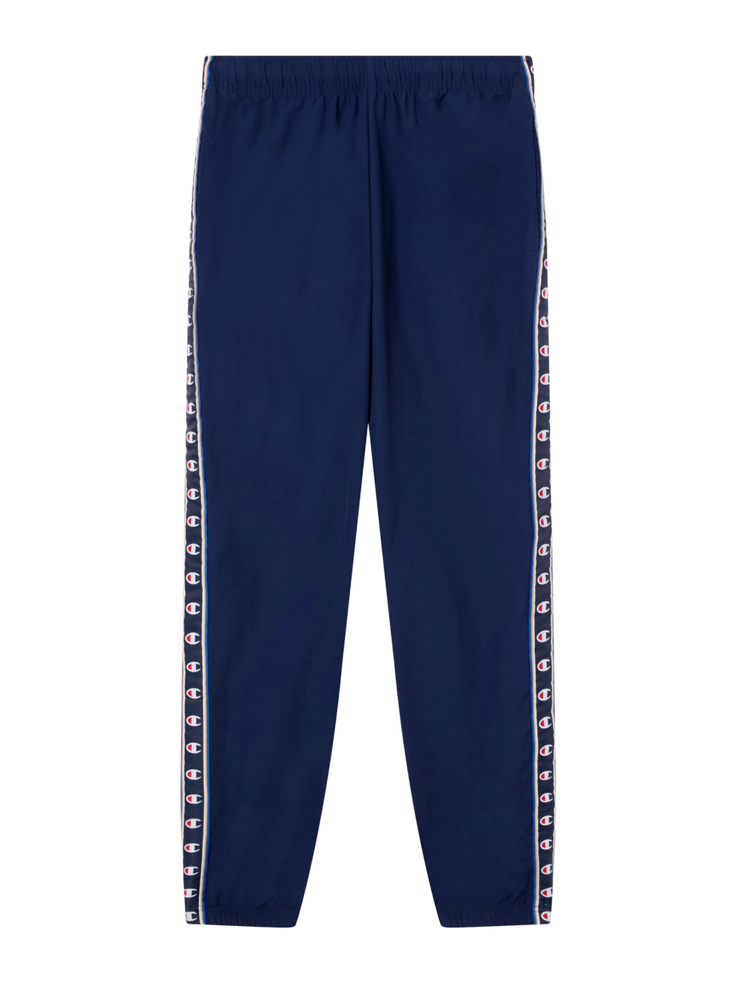 Champion Authentic Athletic Apparel Trousers in Beige / Dark blue / Red / White, Item view