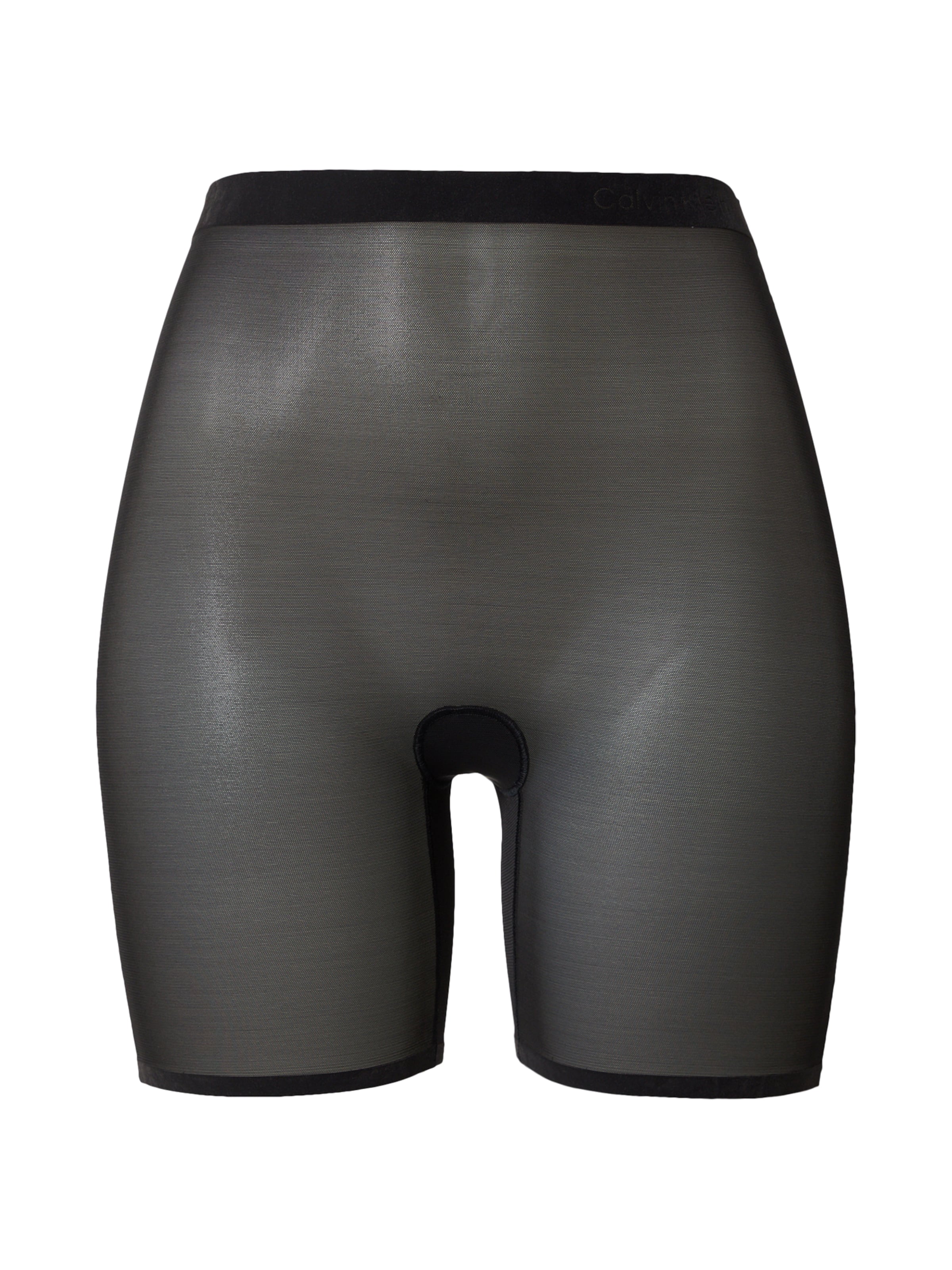 melns Calvin Klein Figūru koriģējošas bikses: no priekšpuses