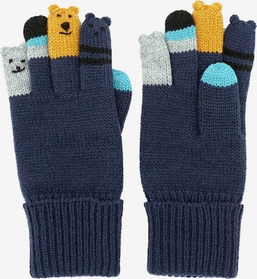 MAXIMO Handschuhe 'Mini-Fingerhandschuhe Tiergesicht' in Grau: Vorderseite