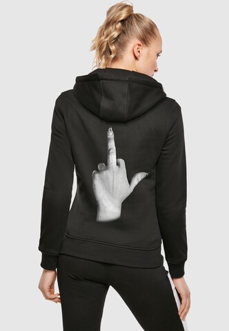 Mister Tee Sweatshirt 'I Don't Give A' in Schwarz: Vorderseite