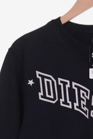 DIESEL Sweatshirt & Zip-Up Hoodie in L in Black