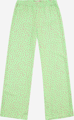 Loosefit Pantaloni 'LINO' di KIDS ONLY in verde: frontale