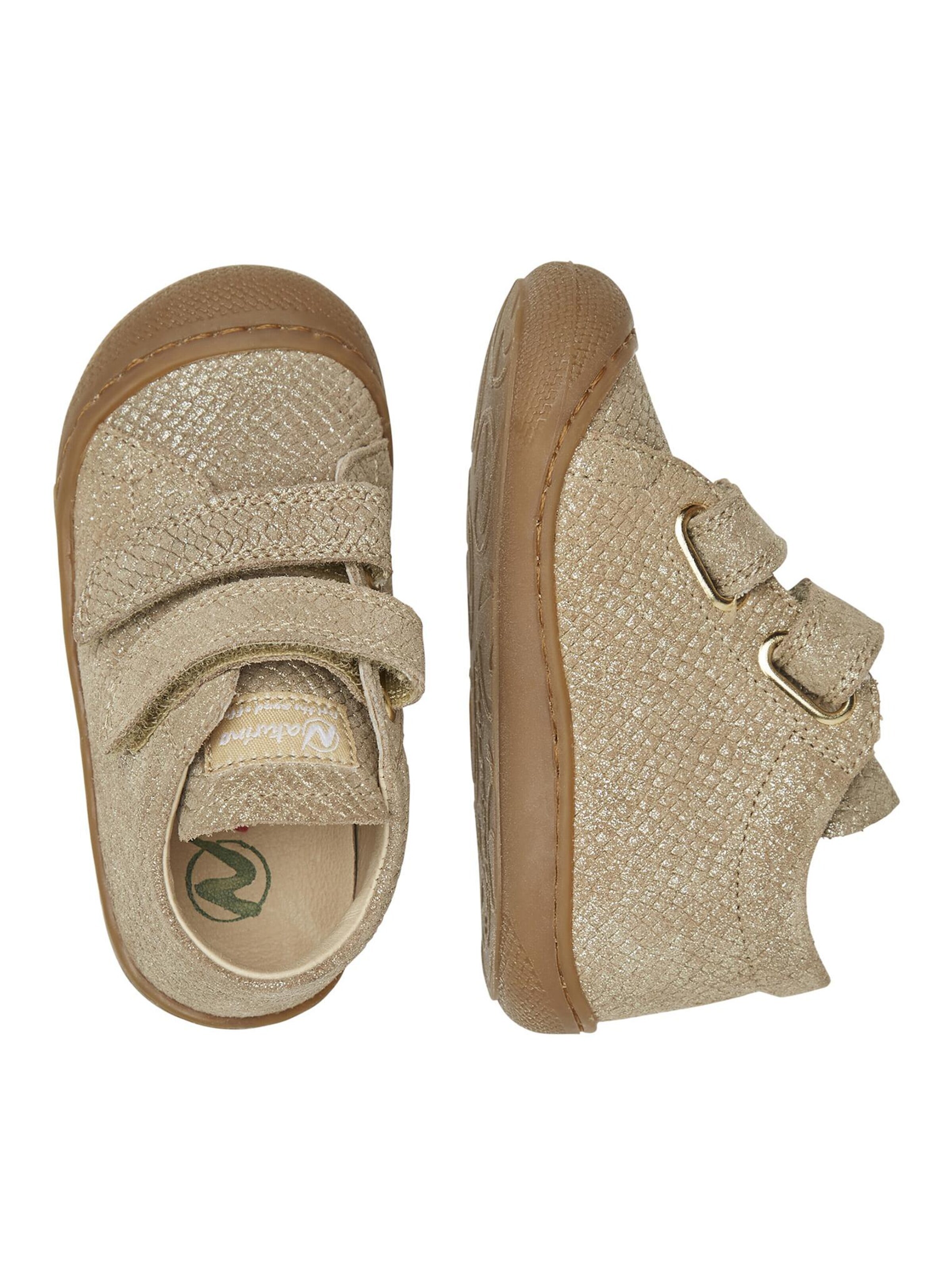 NATURINO Sneakers 'COCOON VL' in Gold