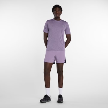 new balance Shirt 'Athletics' in Purple: front