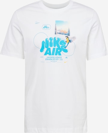 NIKE T-shirt i vit: framsida