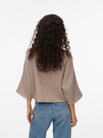 Chemisier 'VMNatali' VERO MODA en gris