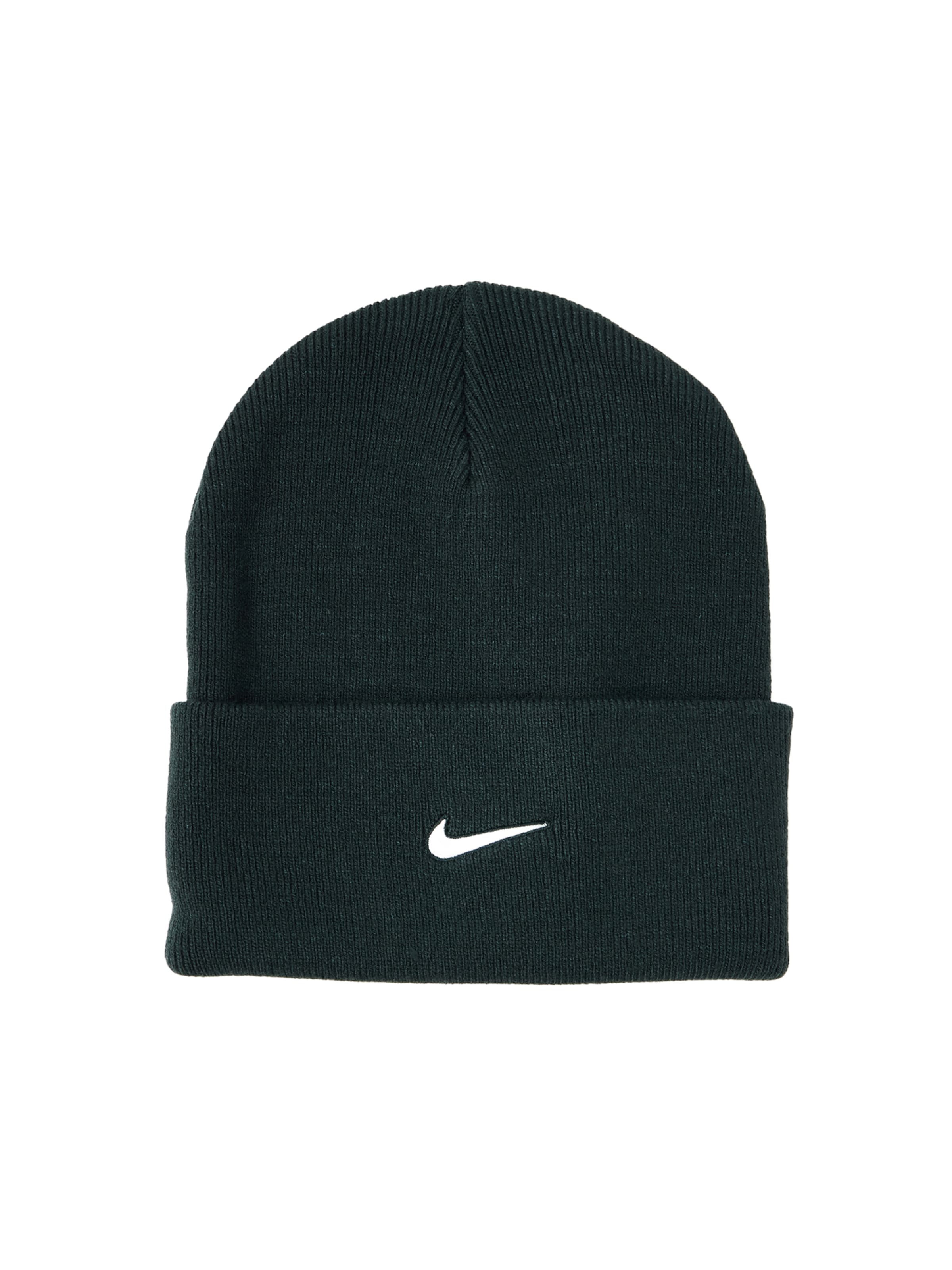 Bonnet 'Peak Swoosh' Nike Sportswear en vert : devant