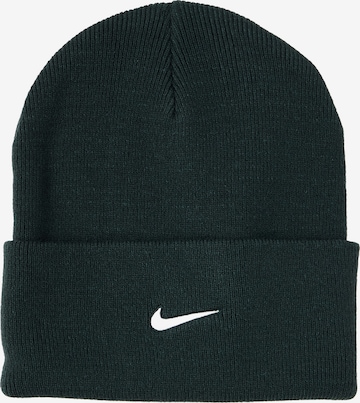 Nike Sportswear Čiapky 'Peak Swoosh' - Zelená: predná strana