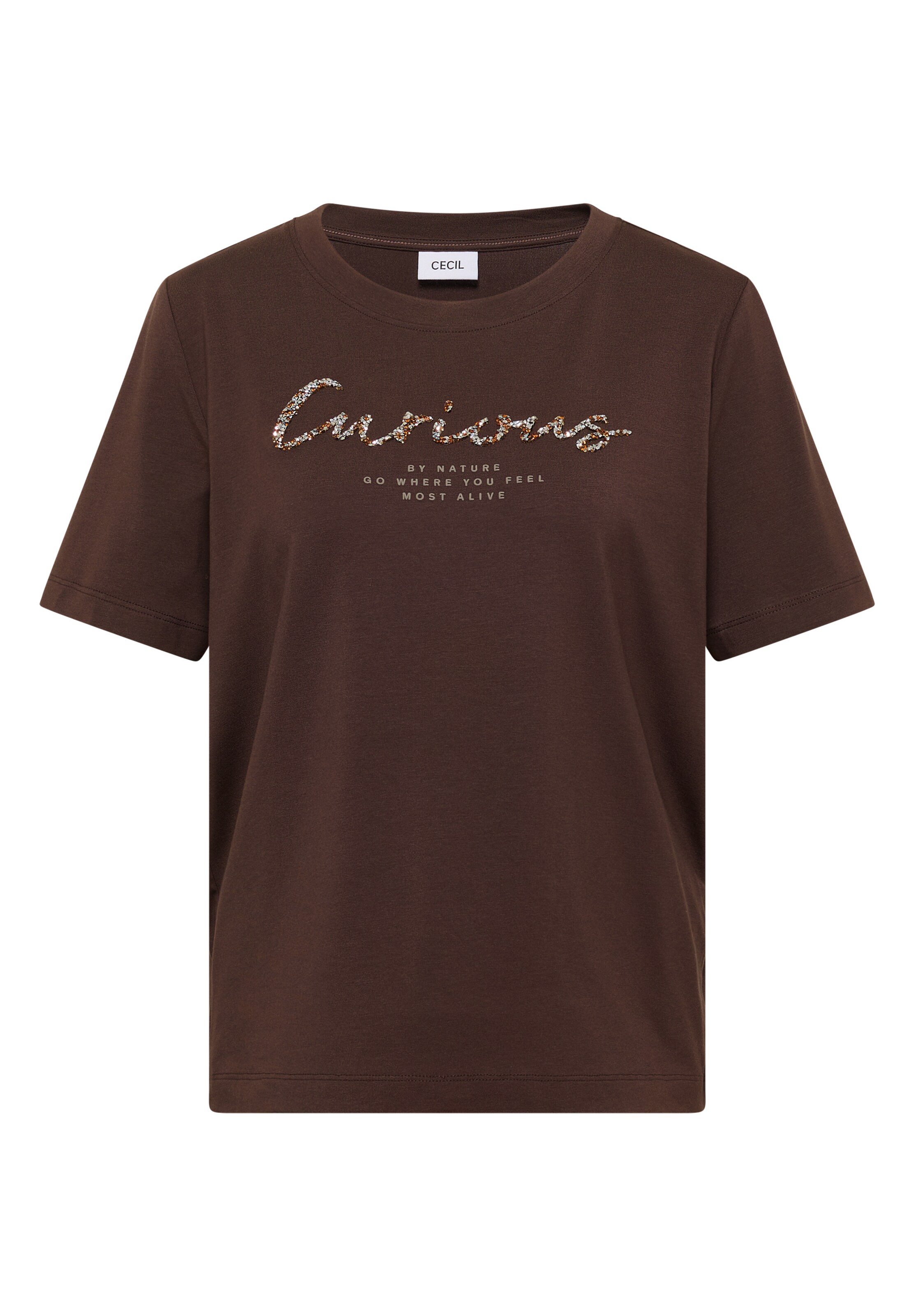 CECIL Shirt in Brown: front
