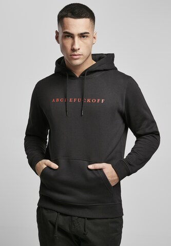 Mister Tee - Regular Fit Sweatshirt 'ABC' em preto: frente