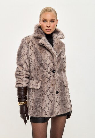 Manteau d’hiver CESARE GASPARI en gris