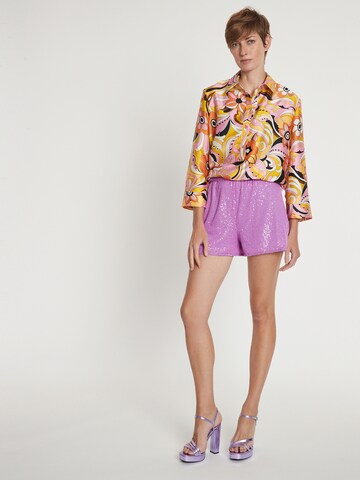 Ana Alcazar Regular Pants in Purple