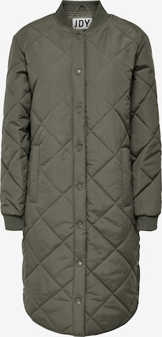 JDY Between-seasons coat 'Diana' in Green: front