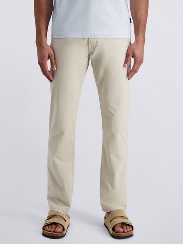 Regular Pantalon chino PIERRE CARDIN en beige : devant