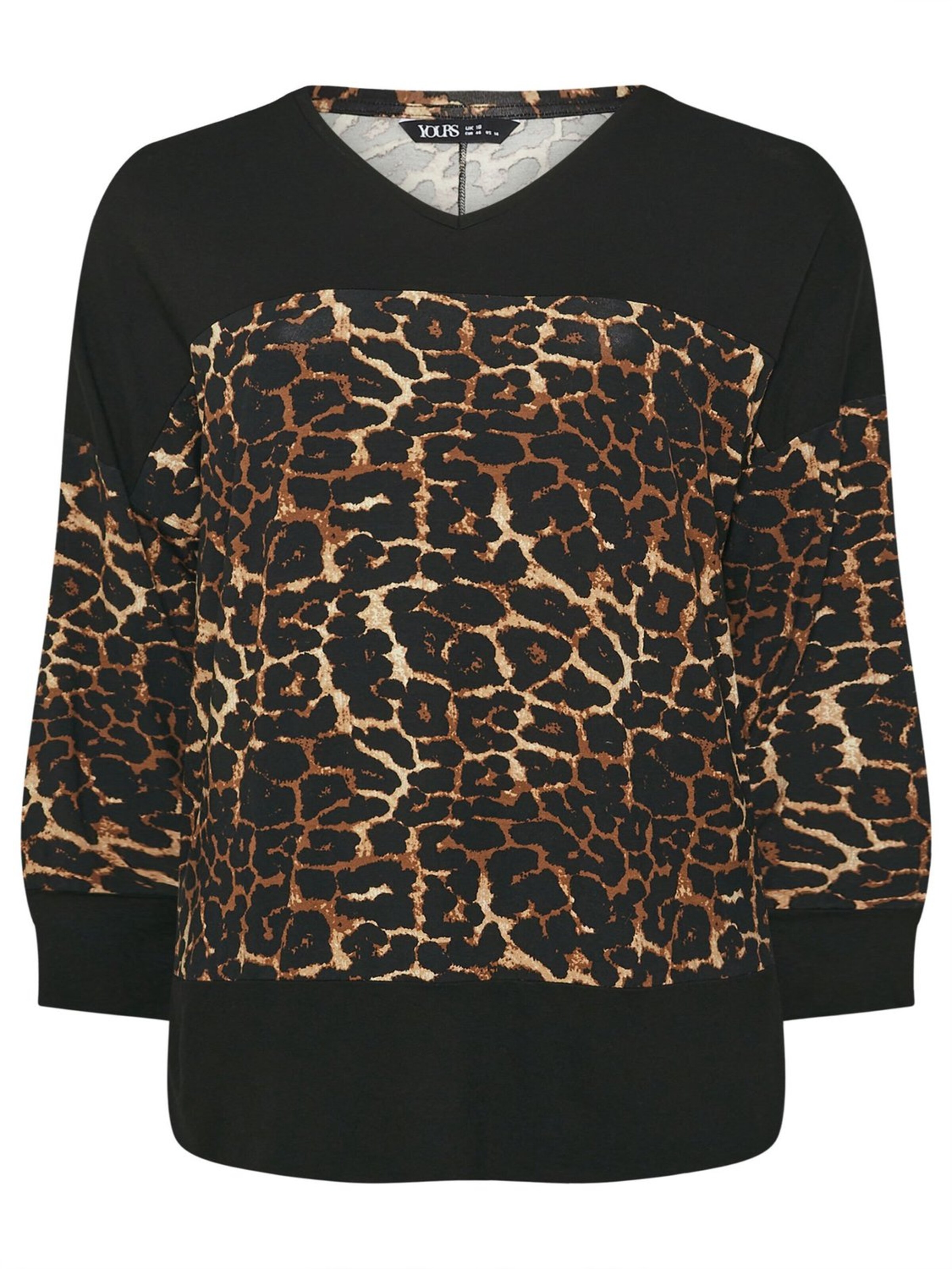 Stil Diva Shirt in Zwart