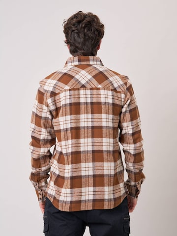 Deeluxe Regular fit Overhemd in Bruin