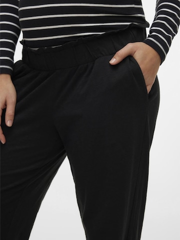 MAMALICIOUS Regular Pants 'LIVY' in Black