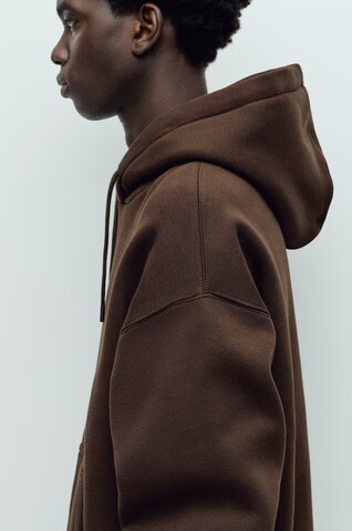 Pull&Bear Sweatshirt in Braun