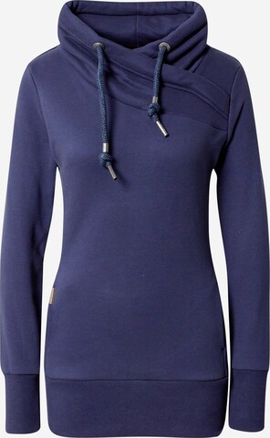 Ragwear Sweatshirt 'Neska' in Blue: front