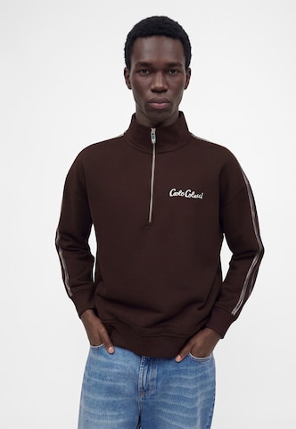 Carlo Colucci Sweatshirt i brun