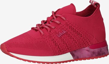 LA STRADA Sneakers laag in Roze: voorkant