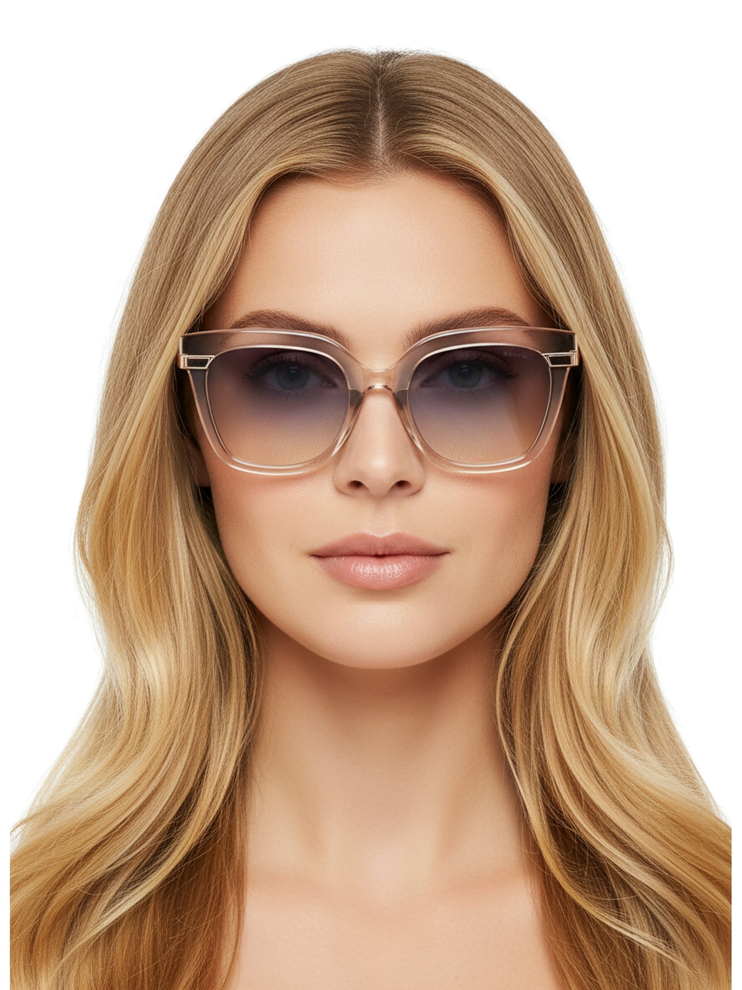 GUESS Solbriller 'Sonnenbrille' i transparent: forside