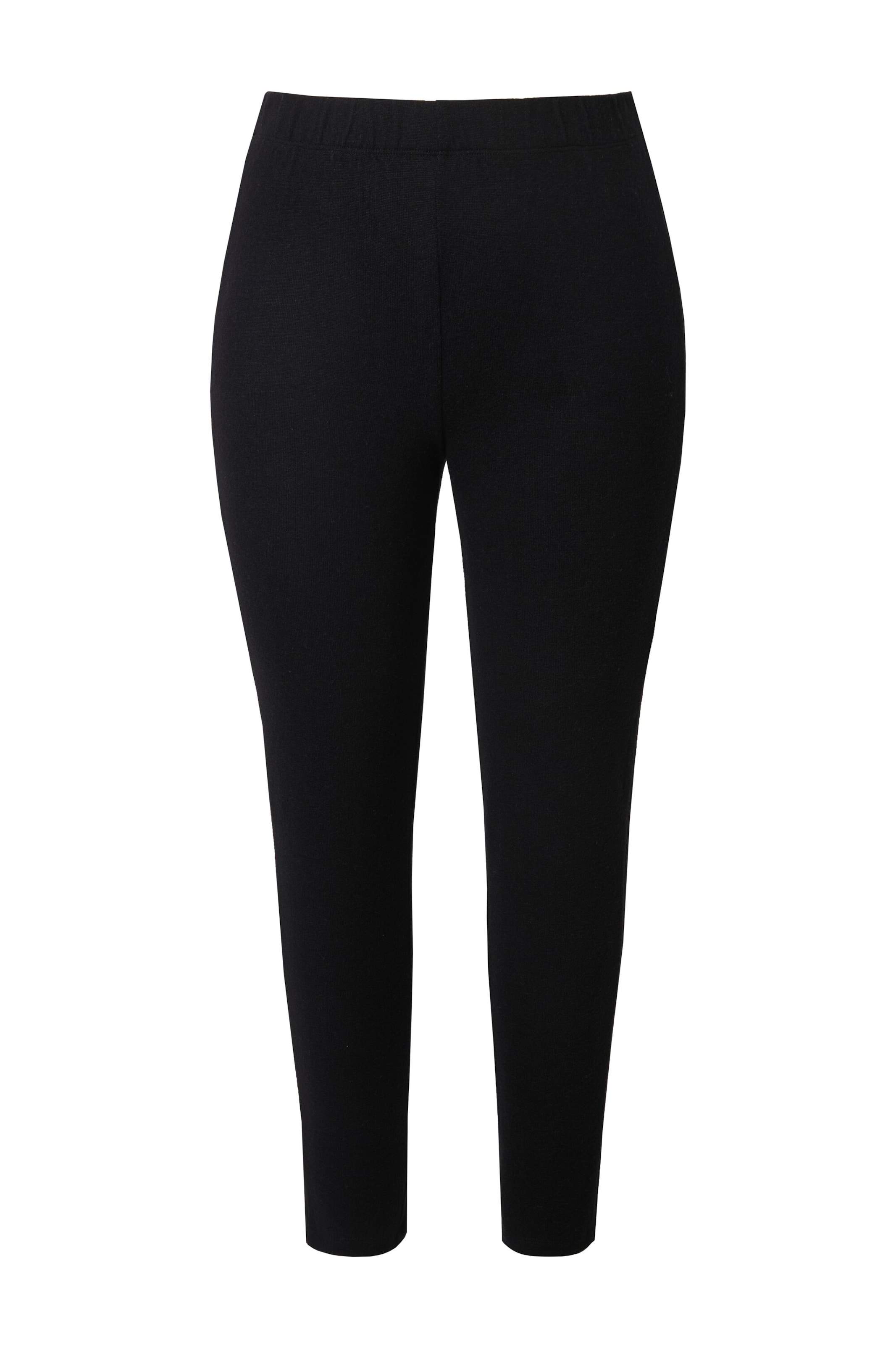 Ulla Popken Pyjama in Zwart: voorkant