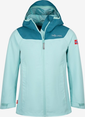TROLLKIDS Outdoor jacket in Blue: front