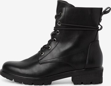 TAMARIS Lace-Up Ankle Boots in Black