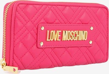 Porte-monnaies Love Moschino en rose