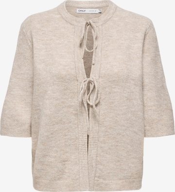 pelēks ONLY Adīta jaka 'ONLSIMONI': no priekšpuses