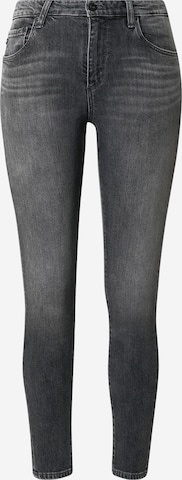 AG Jeans Skinny Jeans 'FARRAH' in Grey: front