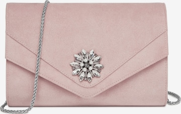 Miss Lulu Clutch in Pink: Vorderseite
