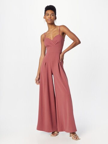 WAL G. Jumpsuit 'THEA' in Pink: front