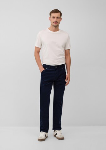 s.Oliver Regular Broek in Blauw: voorkant