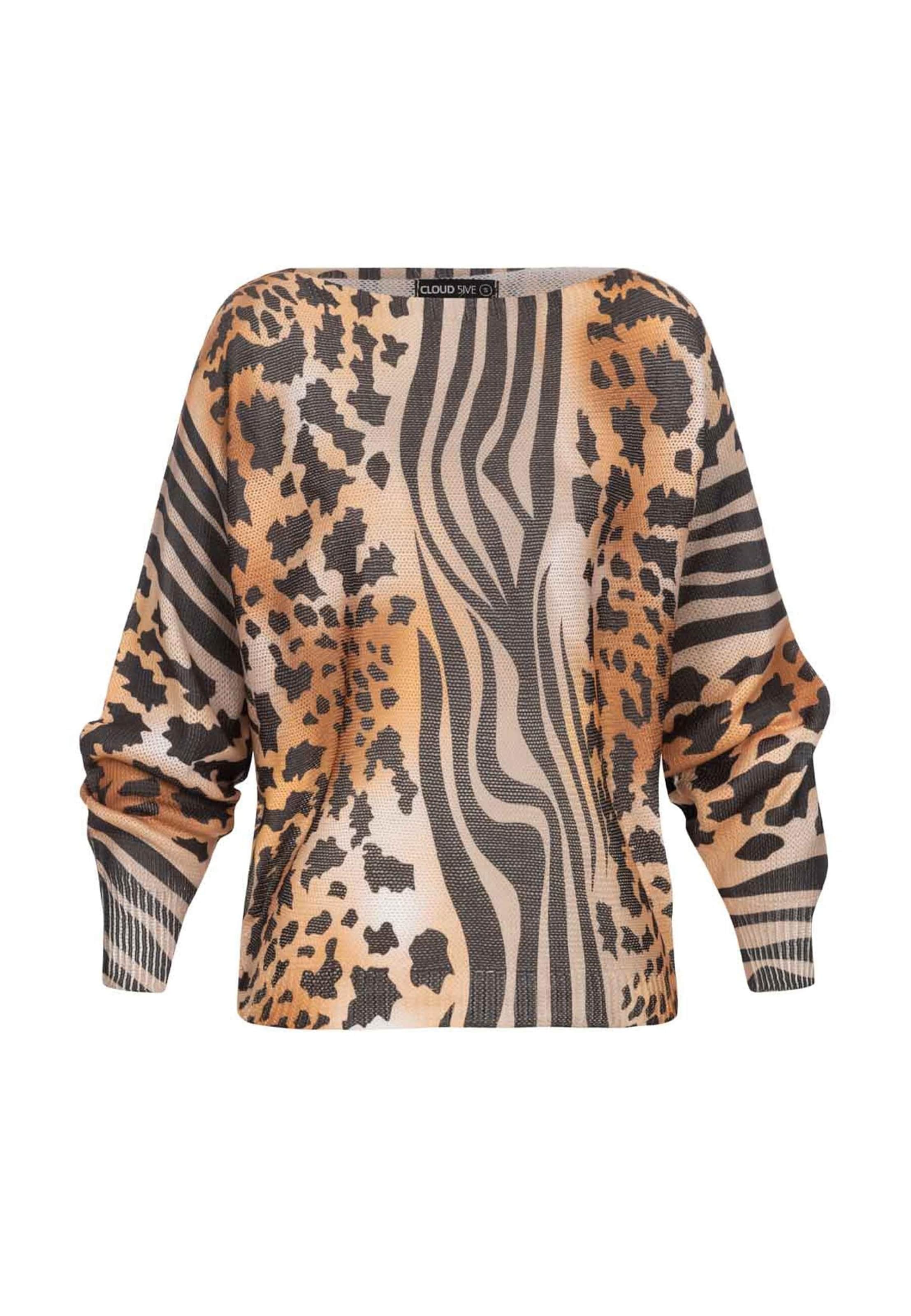 Pullover di Cloud5ive in beige: frontale